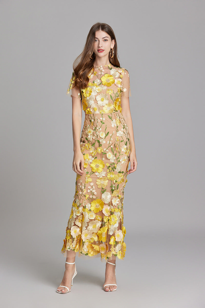 Women's Classic Floral Dress | Midi