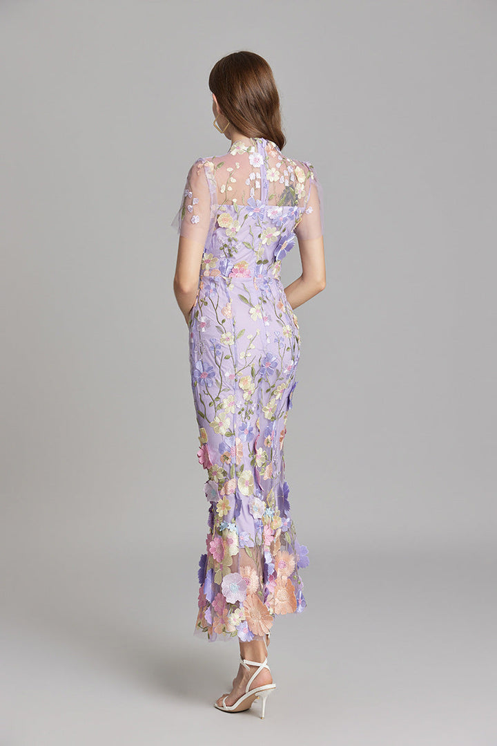 Women's Classic Floral Dress | Midi