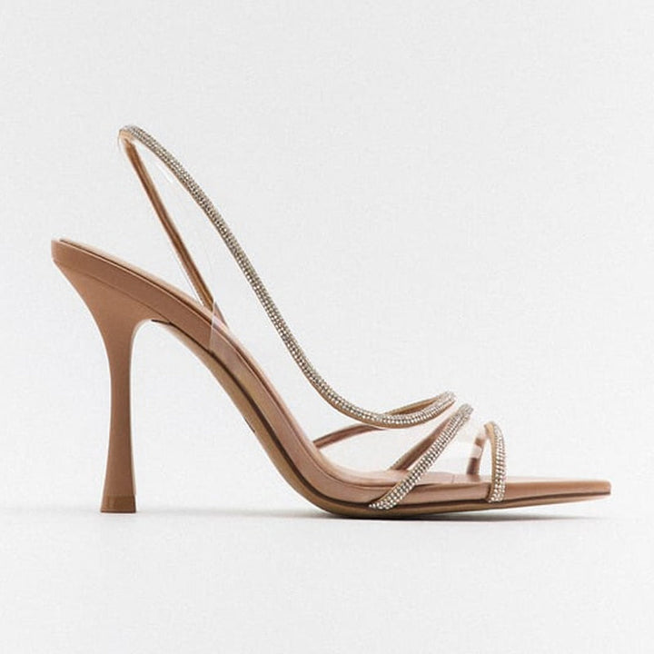 Women's Slingback Strap Stiletto Heel Sandals | Pointed Toe