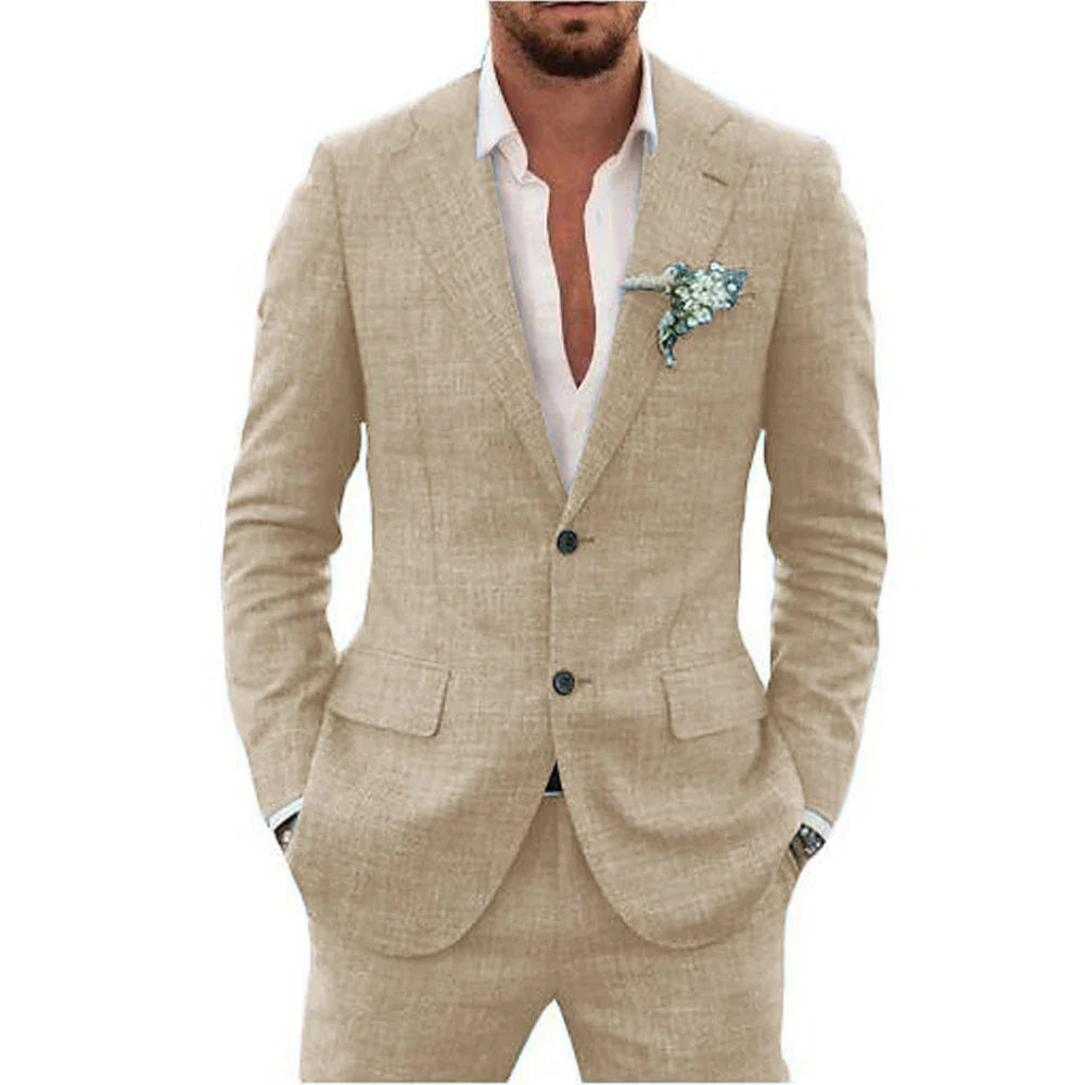 Men's Two Piece Wedding Suit | Formal