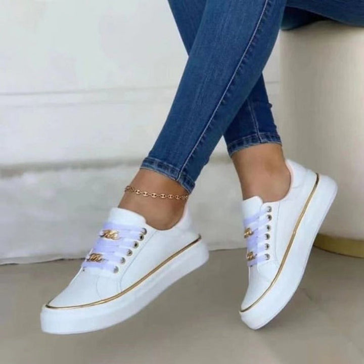 Women's Lace Up Classic Sneakers | Slip On