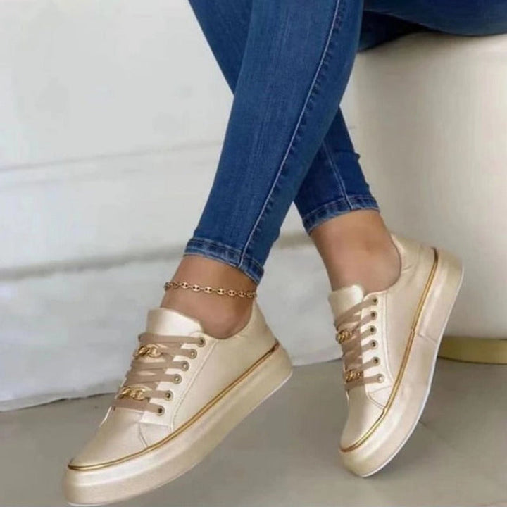 Women's Lace Up Classic Sneakers | Slip On