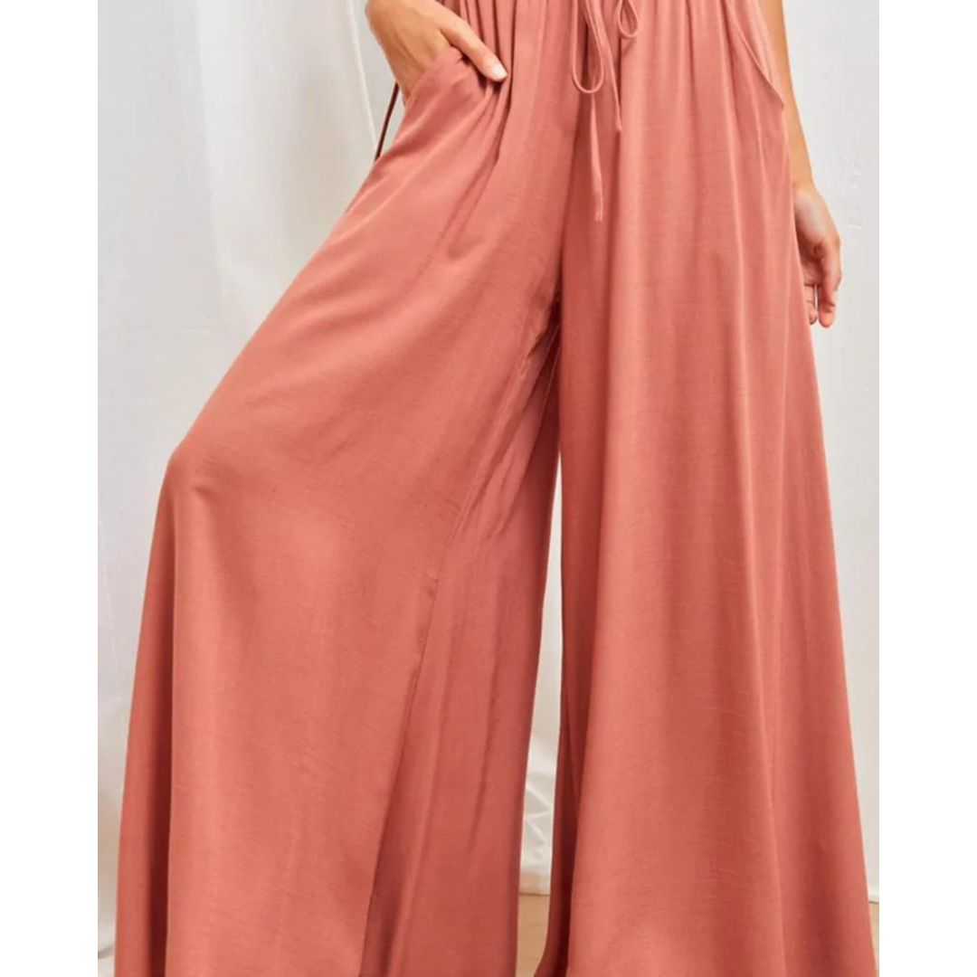 Women's Stylish Wide Leg Summer Pants | Loose Fit
