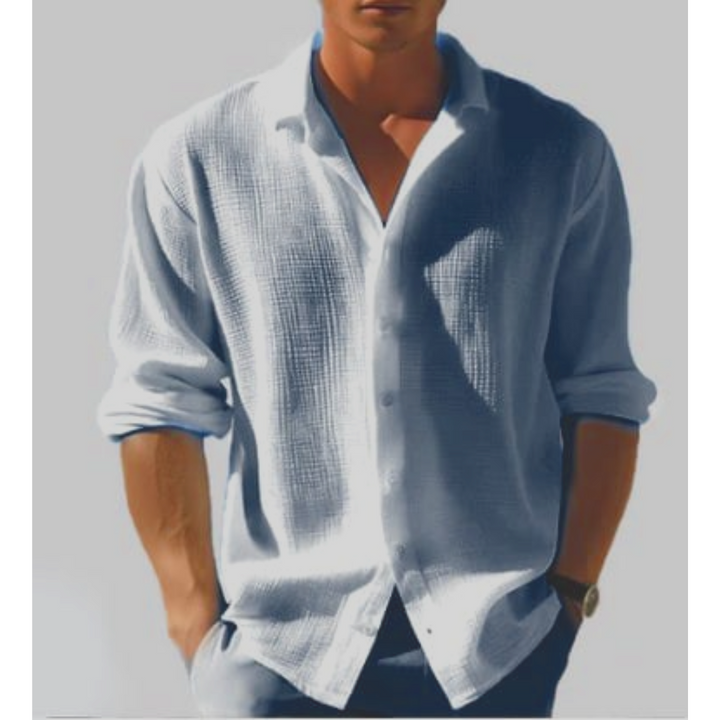 Men's Button Down Shirt | Long-sleeved