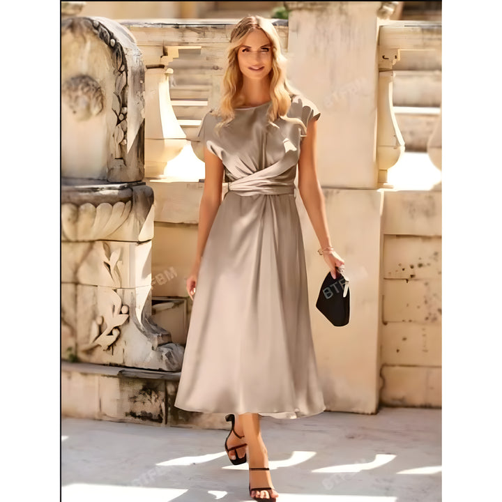 Women's Wedding Guest Wrap Dress | Midi