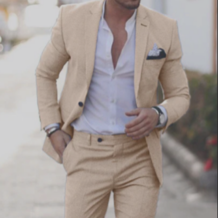 Men's Blazer & Pants Wedding Guest Suit | Two Piece