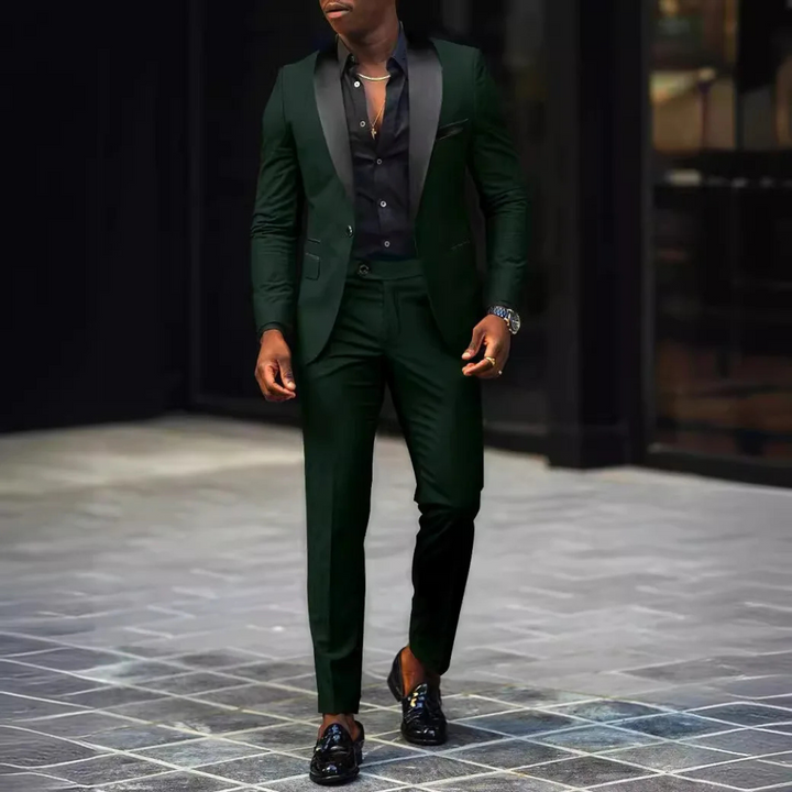 Men's Classic Two-Piece Wedding Guest Suit | Slim Fit