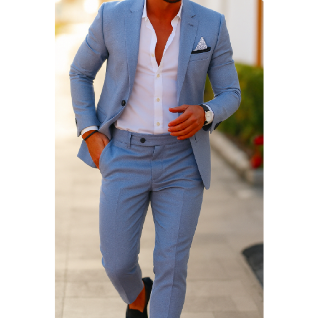Men's Blazer & Pants Wedding Guest Suit | Two Piece