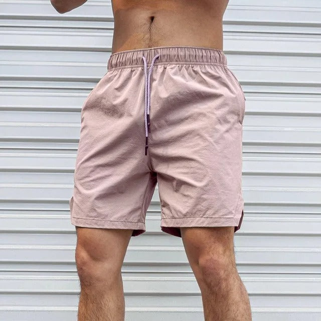 Men's Solid Color Swim Short | Drawstring