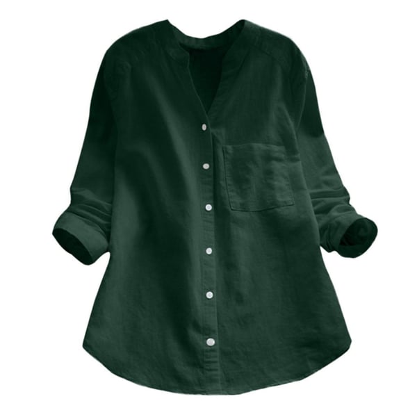 Women's V Neck 3/4 Sleeves Casual Blouse | Classic