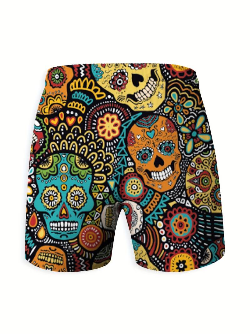 Men's Loose Fit Swim Shorts | Printed