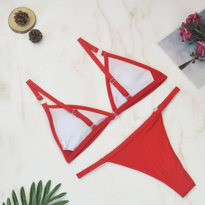 Women’s Triangle Bikini Set | Adjustable