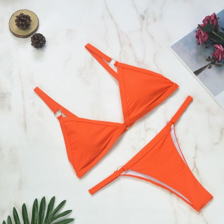 Women’s Triangle Bikini Set | Adjustable