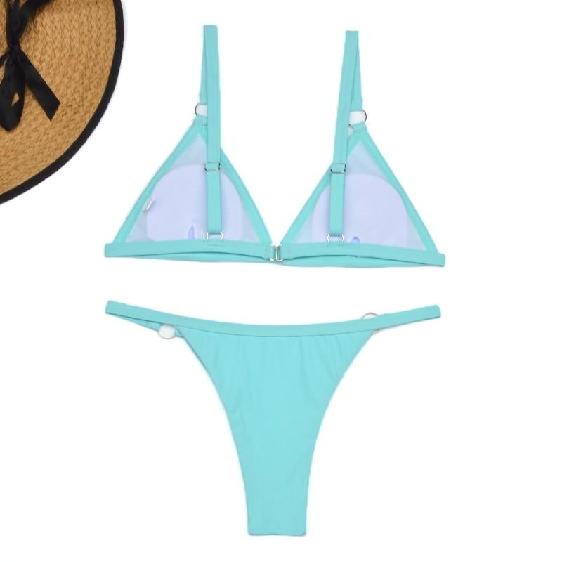 Women’s Triangle Bikini Set | Adjustable