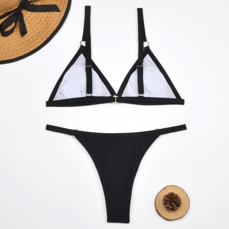 Women’s Triangle Bikini Set | Adjustable