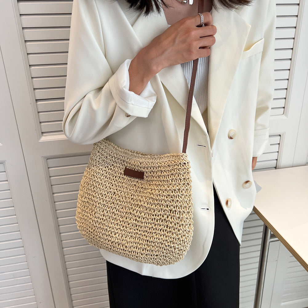 Women's Spacious Shoulder Bag | Woven