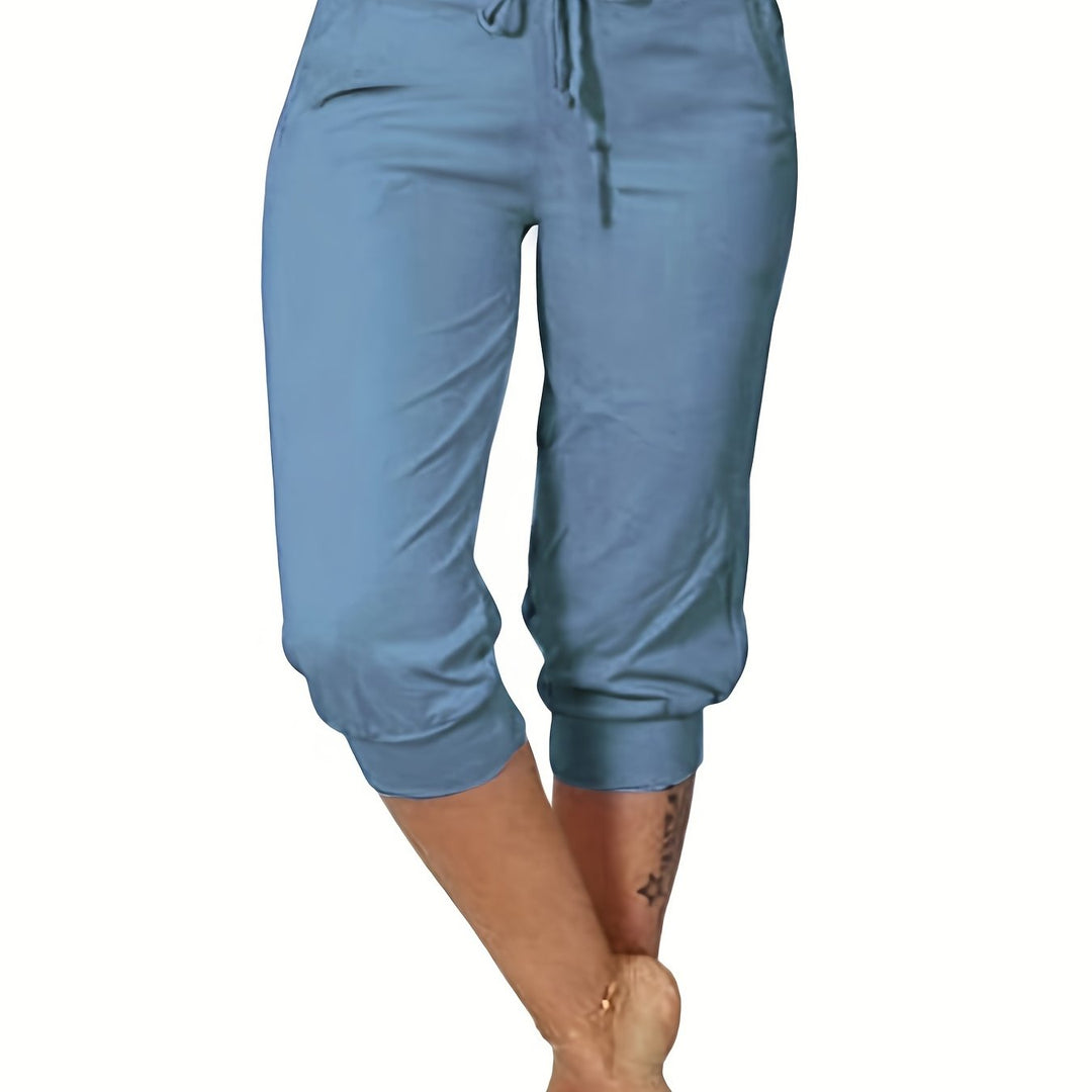 Women's Mid-Length Casual Pants | Running