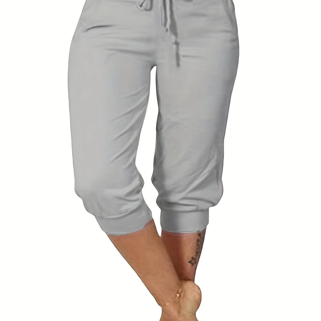 Women's Mid-Length Casual Pants | Running