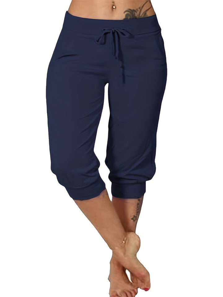 Women's Mid-Length Casual Pants | Running