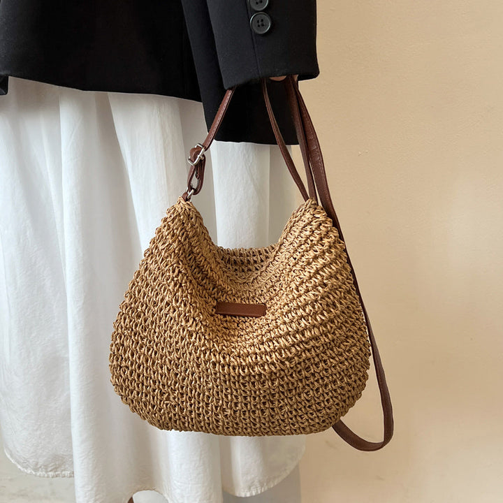 Women's Spacious Shoulder Bag | Woven