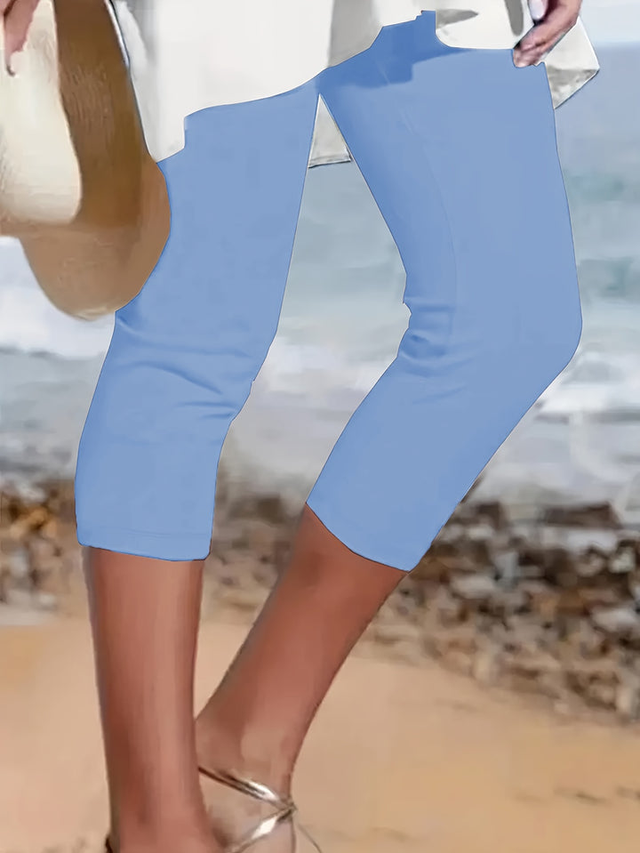 Women's Plus Size Capri Leggings | Cropped