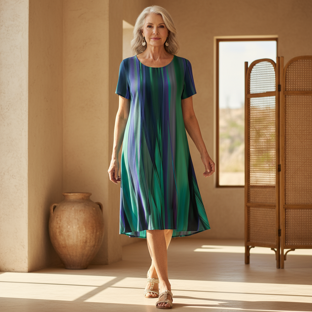 Women's Gradient Boho Dress | Mini