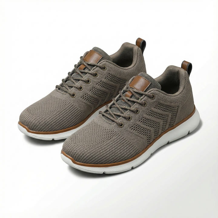 Men’s Knit Walking Sneakers | Lace Up