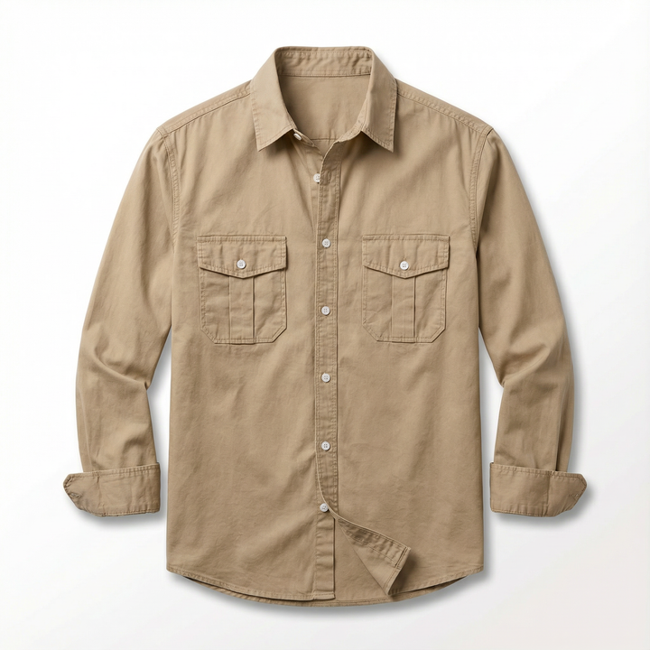 Men's Tactical Cargo Shirt | Double Pocket