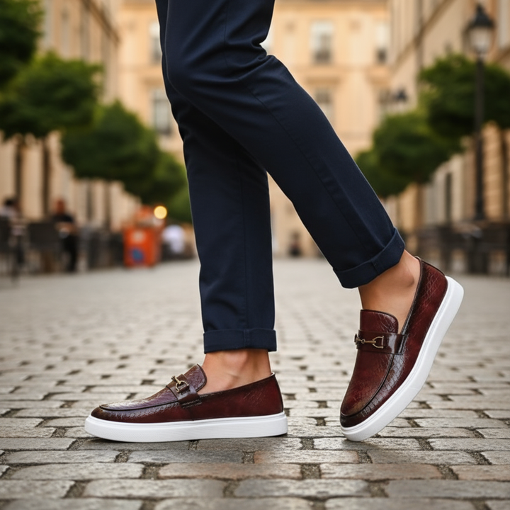 Men’s Slip On Loafers | Textured