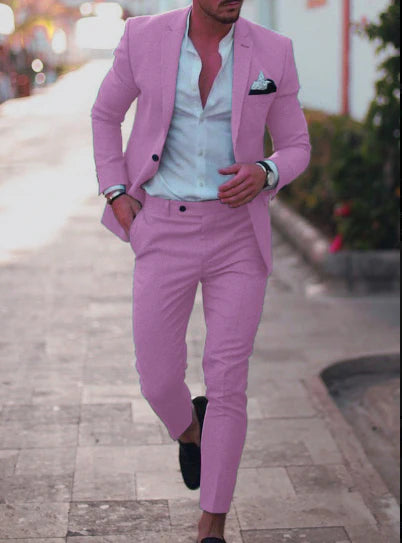 Men's Blazer & Pants Wedding Guest Suit | Two Piece