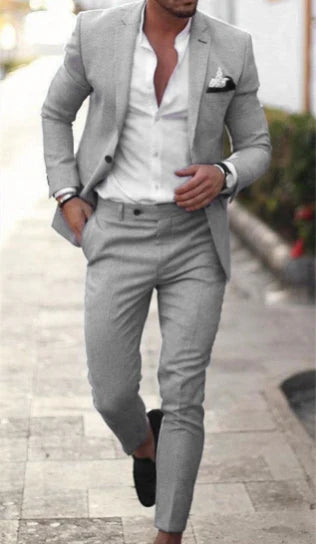 Men's Blazer & Pants Wedding Guest Suit | Two Piece