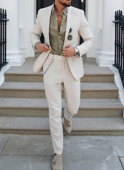 Men's Blazer & Pants Wedding Guest Suit | Two Piece