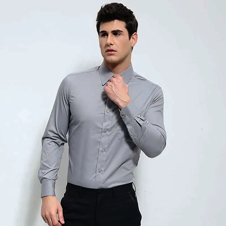 Men's Formal Slim Fit Shirt | Long-sleeved