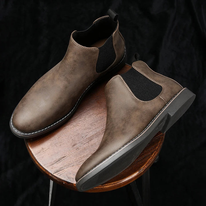 Men's Chelsea Style Boots  | Low Heel