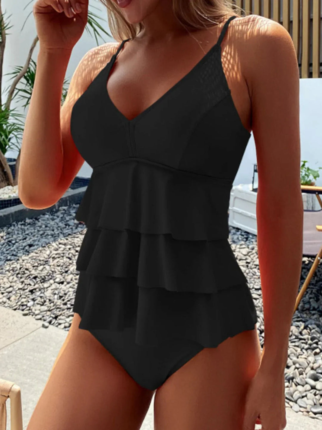 Women's One-piece Swimwear with Tummy Coverage | Ruffles