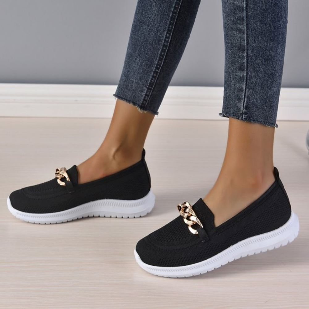 Women's Casual Slip-On Loafers | Knit
