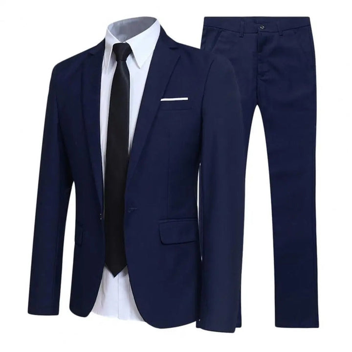 Men's Modern Slim Fit Wedding Guest Suit | Two-Piece